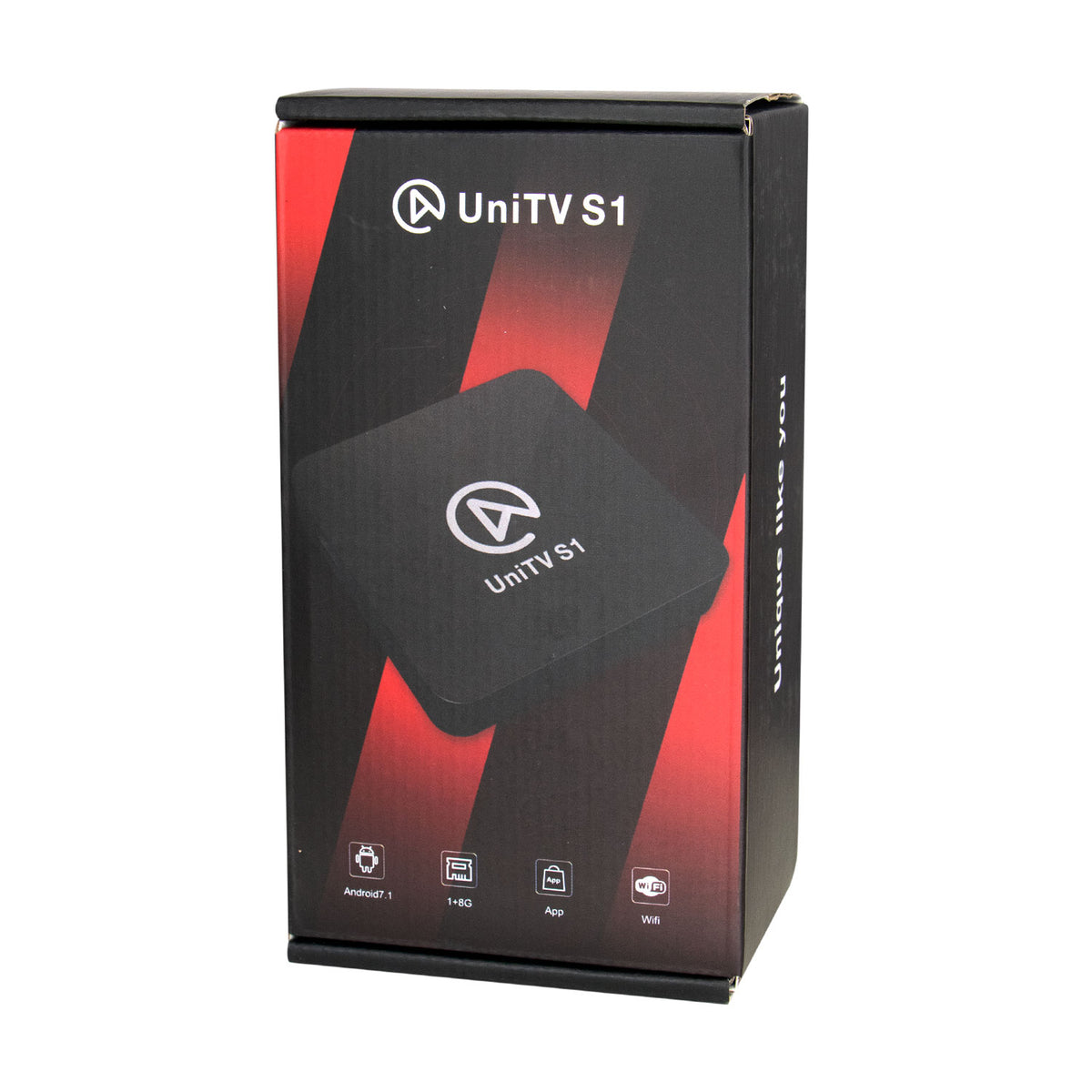 Receptor Unitv S1 K10 4K Ultra HD com Wi-Fi/Bluetooth